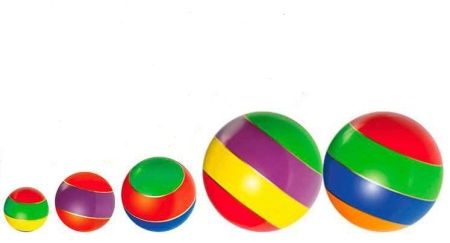 Купить Мячи резиновые (комплект из 5 мячей различного диаметра) в Костомукше 