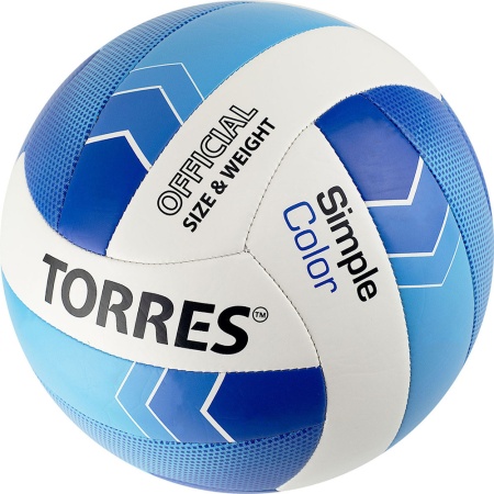 Купить Мяч волейбольный Torres Simple Color любительский р.5 в Костомукше 